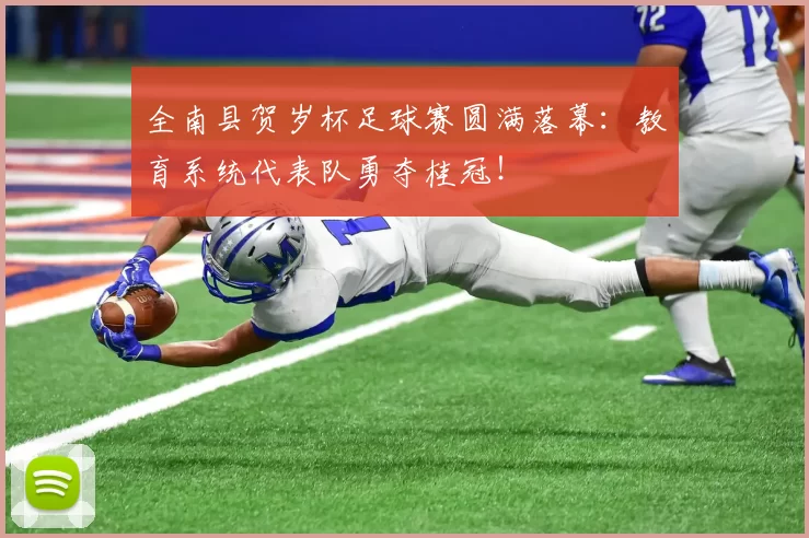 全南县贺岁杯足球赛圆满落幕：教育系统代表队勇夺桂冠！