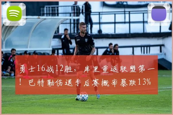 勇士16战12胜,库里重返联盟第一!巴特勒伤退季后赛概率暴跌13%