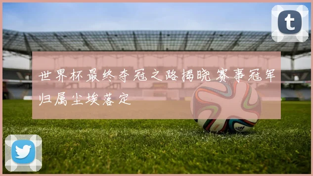 世界杯最终夺冠之路揭晓 赛事冠军归属尘埃落定